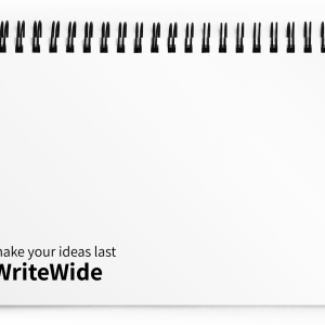 White Landscape Notebook